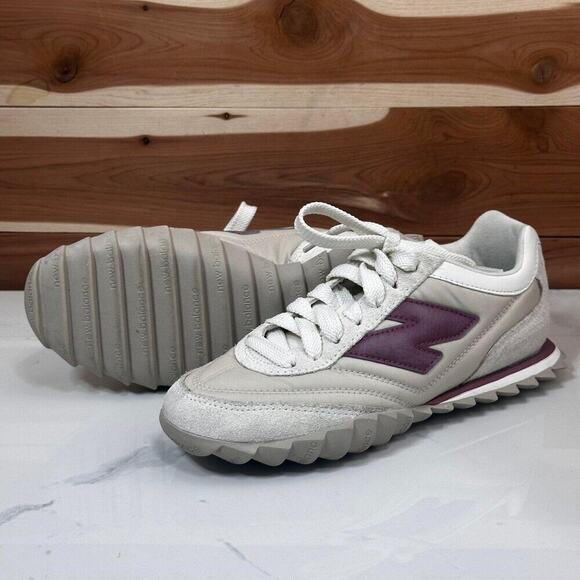 New Balance RC30 Heritage Sneakers Sea Salt/Washed Burgundy- URC30UA size US 5.5 - Picture 6 of 11